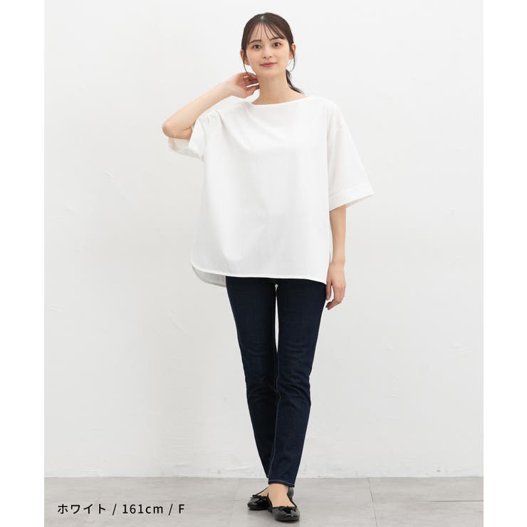トップス Tシャツ ５分袖Tシャツ | Honeys | 詳細画像3 