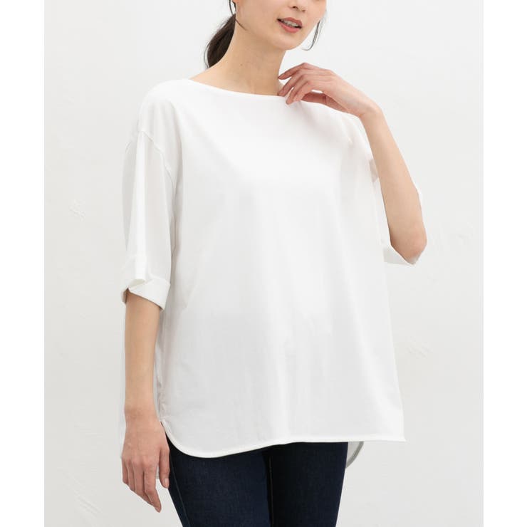 トップス Tシャツ ５分袖Tシャツ | Honeys | 詳細画像4 