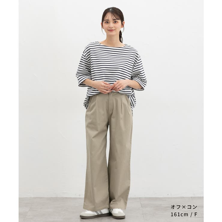 トップス Tシャツ ５分袖Tシャツ | Honeys | 詳細画像8 
