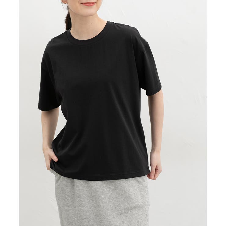 ブラック | トップス Tシャツ 半袖Tシャツ | Honeys