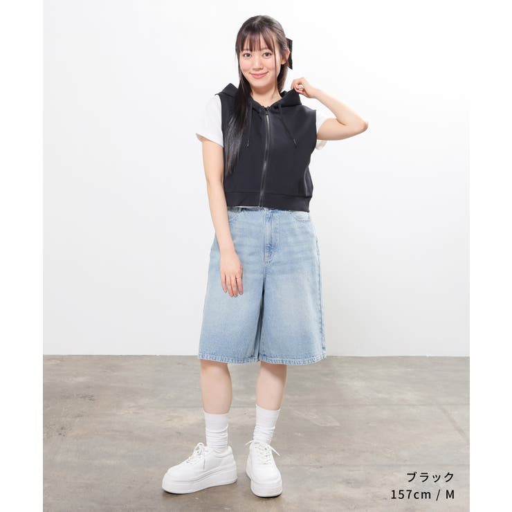 トップス パーカー ジップパーカー | Honeys | 詳細画像4 
