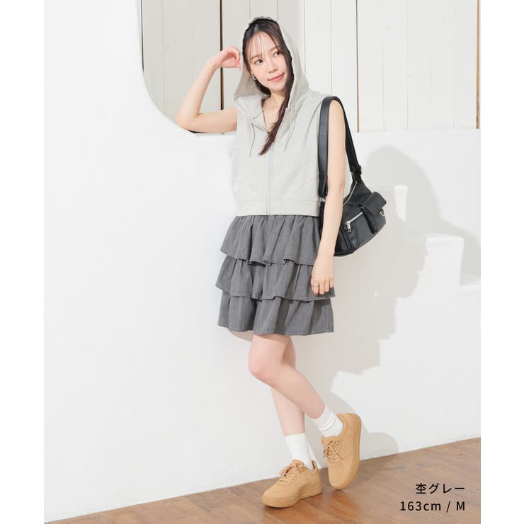 トップス パーカー ジップパーカー | Honeys | 詳細画像8 