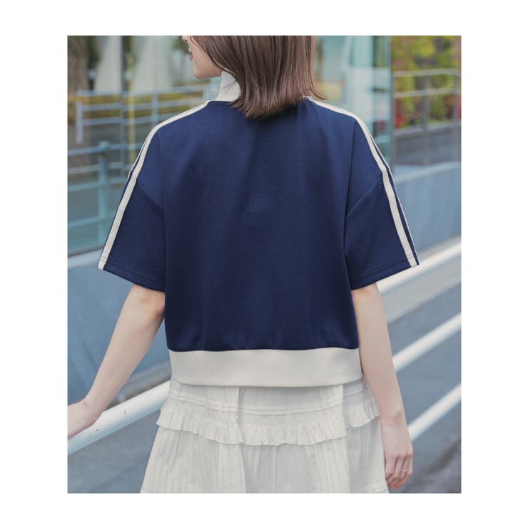 トップス スウェット 半袖[品番：HNSW0010713]｜Honeys