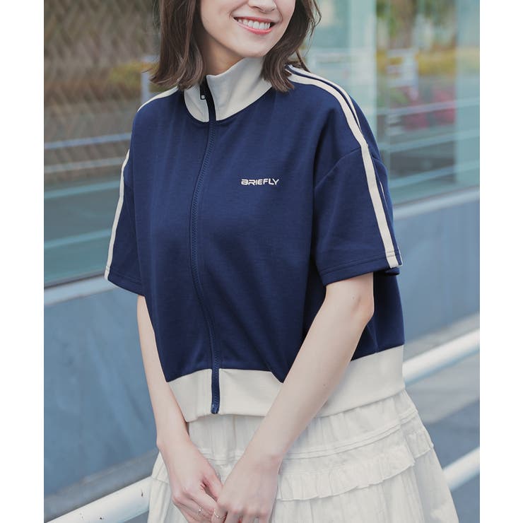 トップス スウェット 半袖[品番：HNSW0010713]｜Honeys