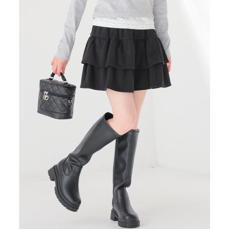 ブラック | ボトムス スカート ミニスカート | Honeys