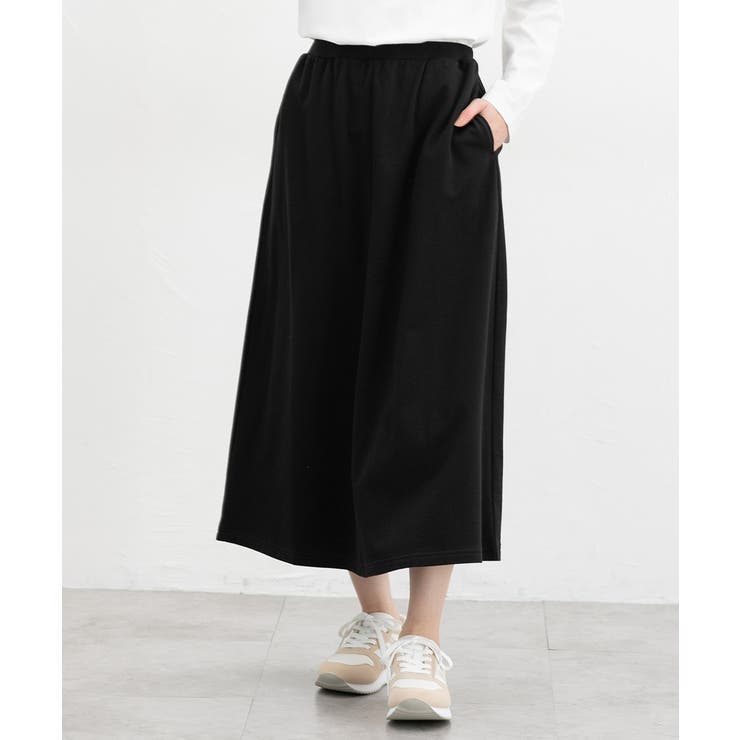 ブラック | ボトムス スカート ロングスカート | Honeys