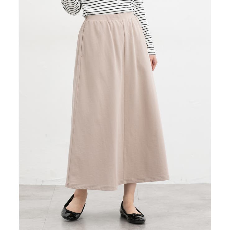 ダークベージュ | ボトムス スカート ロングスカート | Honeys