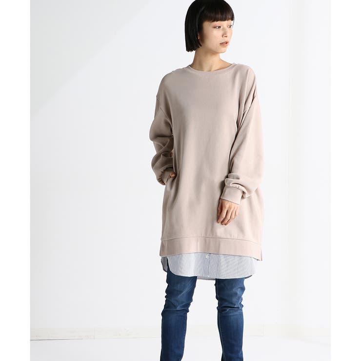 ワンピース 重ね着風 ポケット 品番 Hnsw Honeys ハニーズ のレディースファッション通販 Shoplist ショップリスト