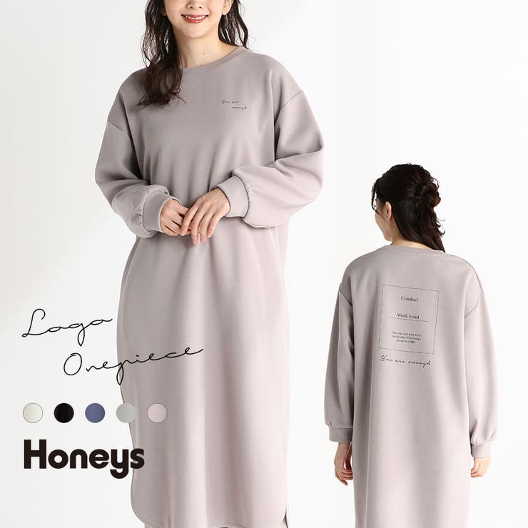 ワンピース スウェット トレーナー 品番 Hnsw Honeys ハニーズ のレディースファッション通販 Shoplist ショップリスト