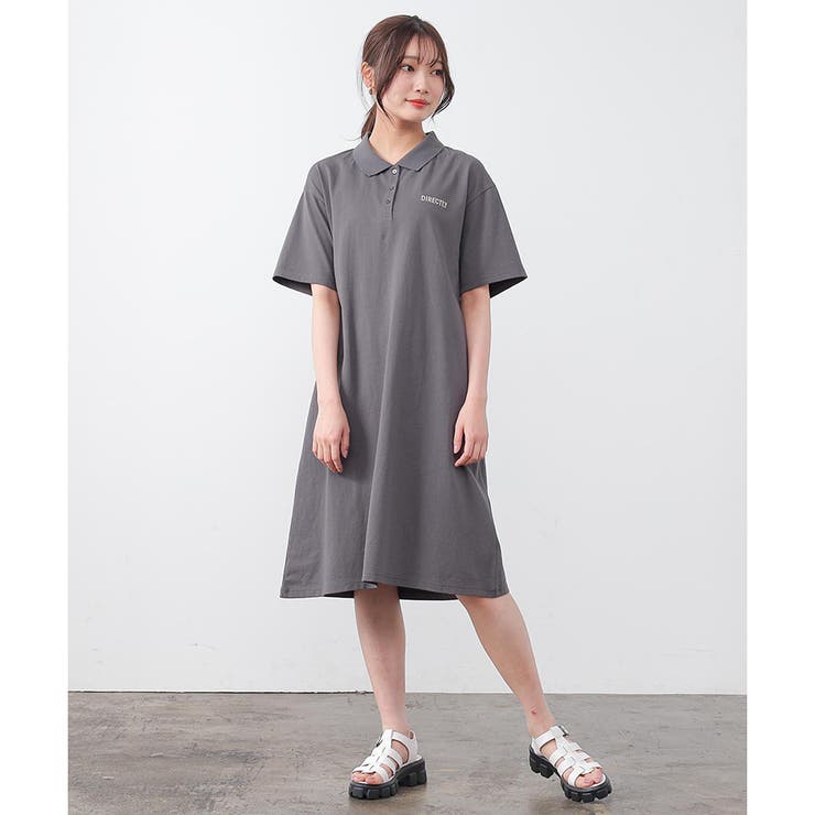 ワンピース ポロワンピ 半袖[品番：HNSW0005612]｜Honeys（ハニーズ）のレディースファッション通販｜SHOPLIST（ショップリスト）