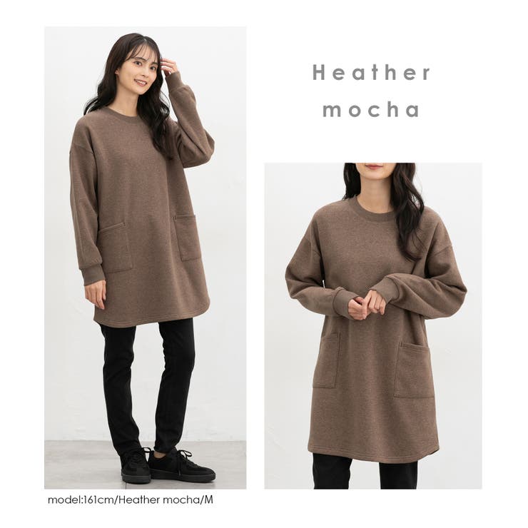 チュニック ワンピース 長袖 | Honeys | 詳細画像14 