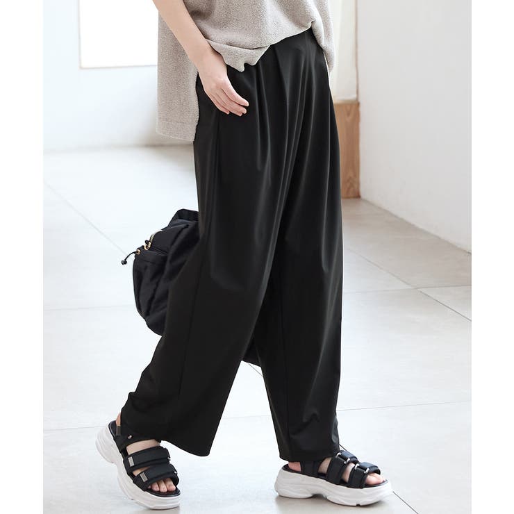 ブラック | ボトムス パンツ ストレートパンツ | Honeys