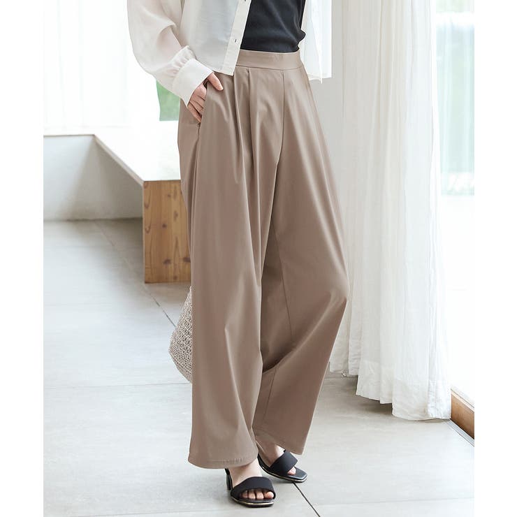 グレージュ | ボトムス パンツ ストレートパンツ | Honeys