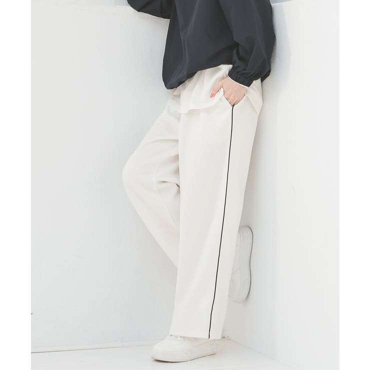 アイボリー | ボトムス パンツ ライン | Honeys