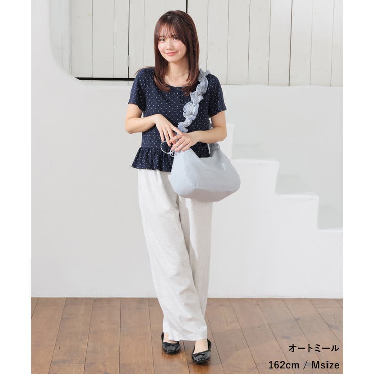 ボトムス パンツ 接触冷感 | Honeys | 詳細画像3 