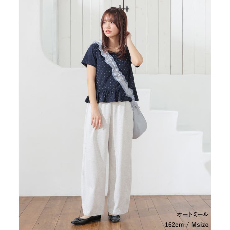 ボトムス パンツ 接触冷感 | Honeys | 詳細画像4 