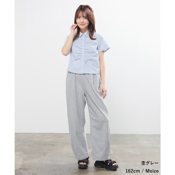 ボトムス パンツ 接触冷感 | Honeys | 詳細画像9 