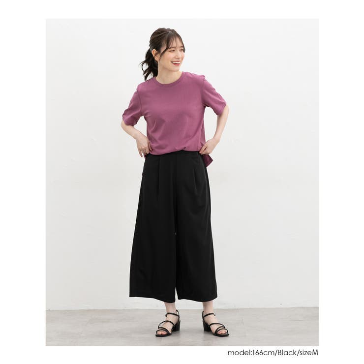 ボトムス パンツ ガウチョパンツ | Honeys | 詳細画像10 
