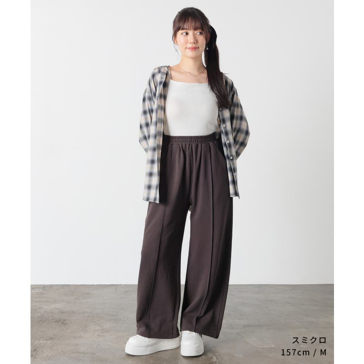 ボトムス パンツ ワイドパンツ | Honeys | 詳細画像2 