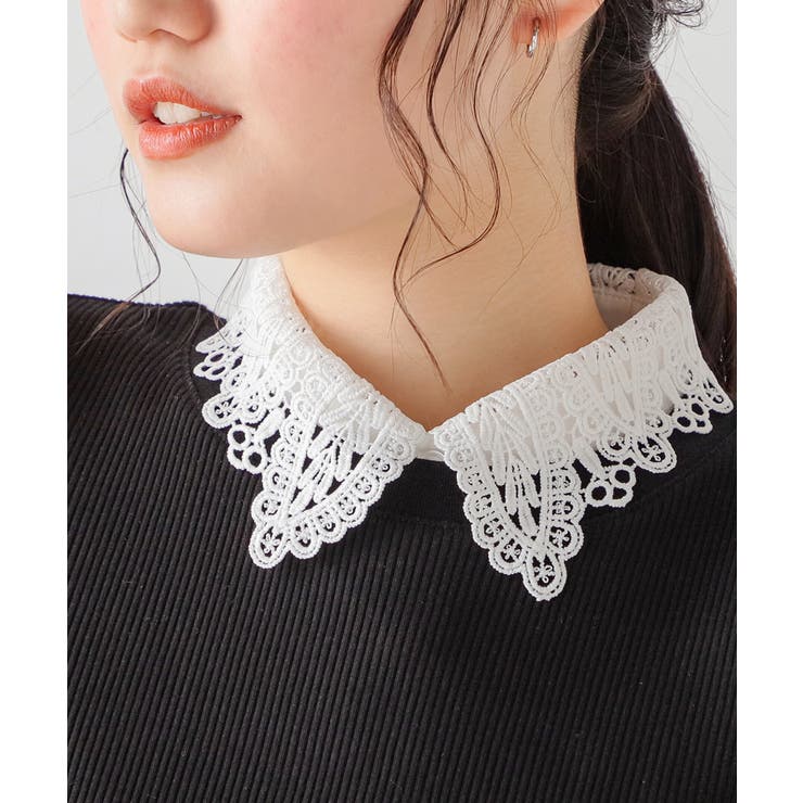 ホワイト | 付け衿 つけ衿 付け襟 | Honeys