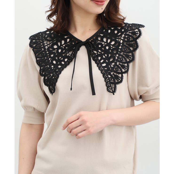 ブラック | 付け衿 つけ衿 付け襟 | Honeys