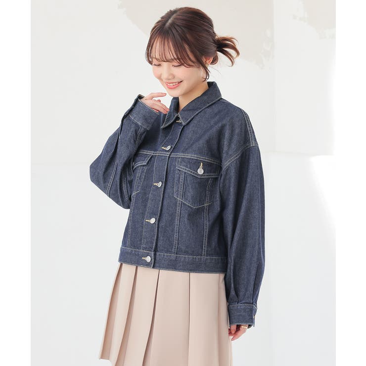 インディゴ | アウター ジャケット Gジャン | Honeys