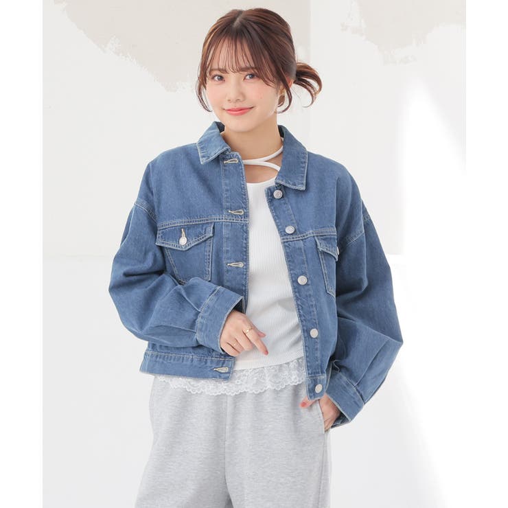 ライトインディゴ | アウター ジャケット Gジャン | Honeys