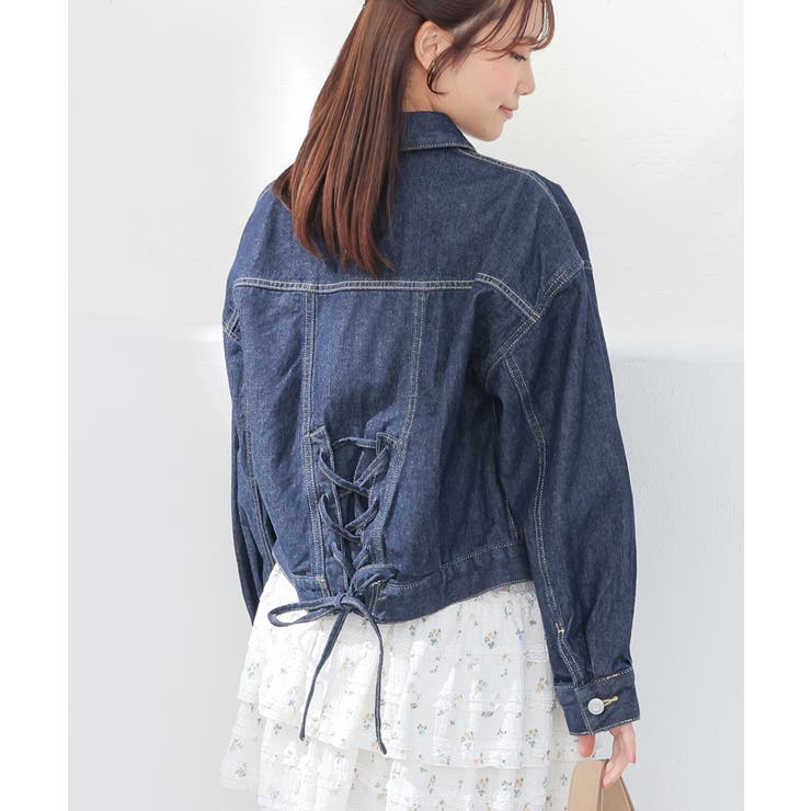 インディゴ | アウター ジャケット Gジャン | Honeys