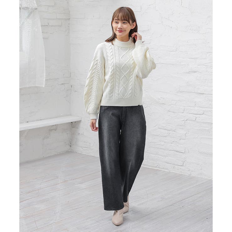 ボトムス パンツ 白 | Honeys | 詳細画像6 