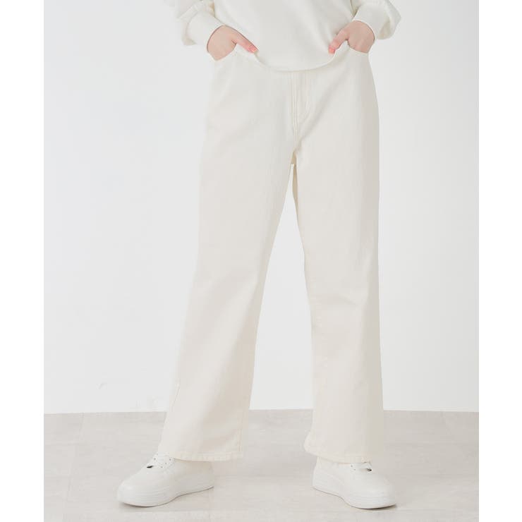 アイボリー | ボトムス デニム ジーンズ | Honeys