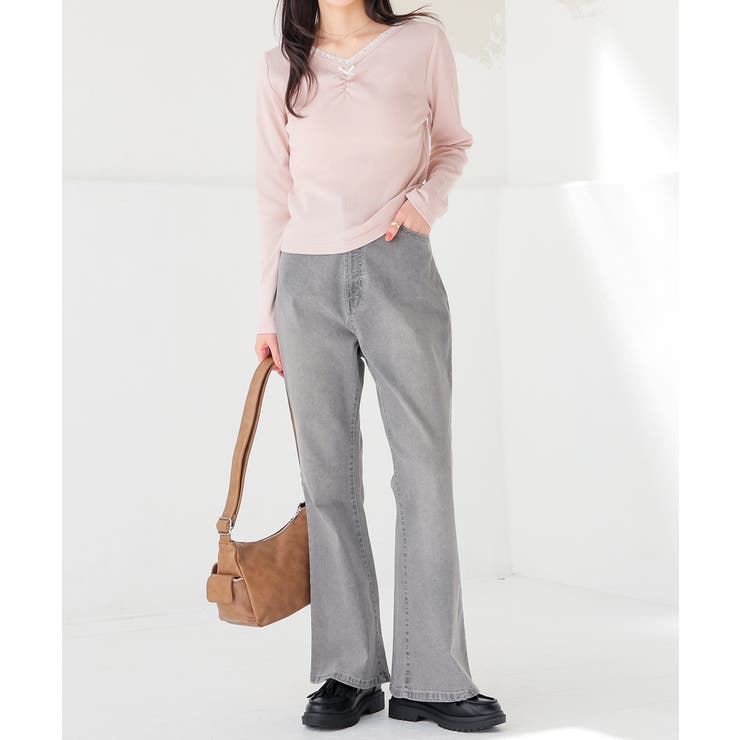 ライトグレー | ボトムス パンツ デニム | Honeys