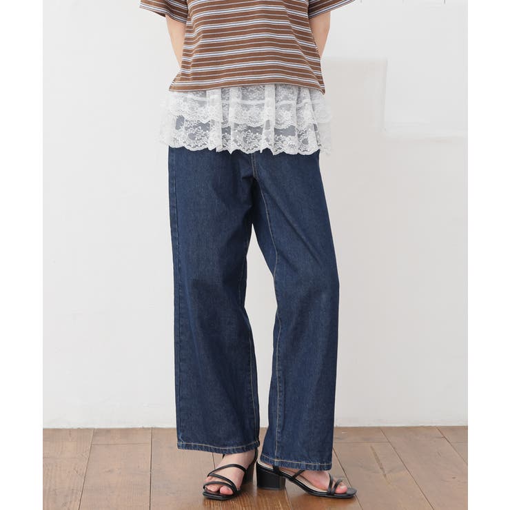 インディゴ | ボトムス パンツ デニム | Honeys