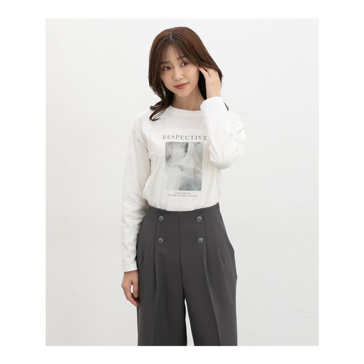 トップス Tシャツ ロンＴ | Honeys | 詳細画像4 