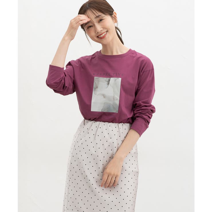 ピンクパープル | トップス Tシャツ ロンＴ | Honeys