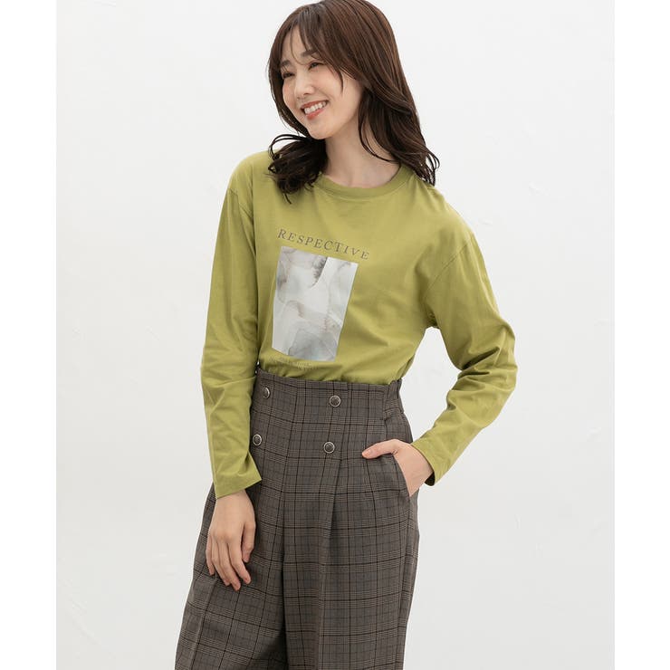 ライム | トップス Tシャツ ロンＴ | Honeys