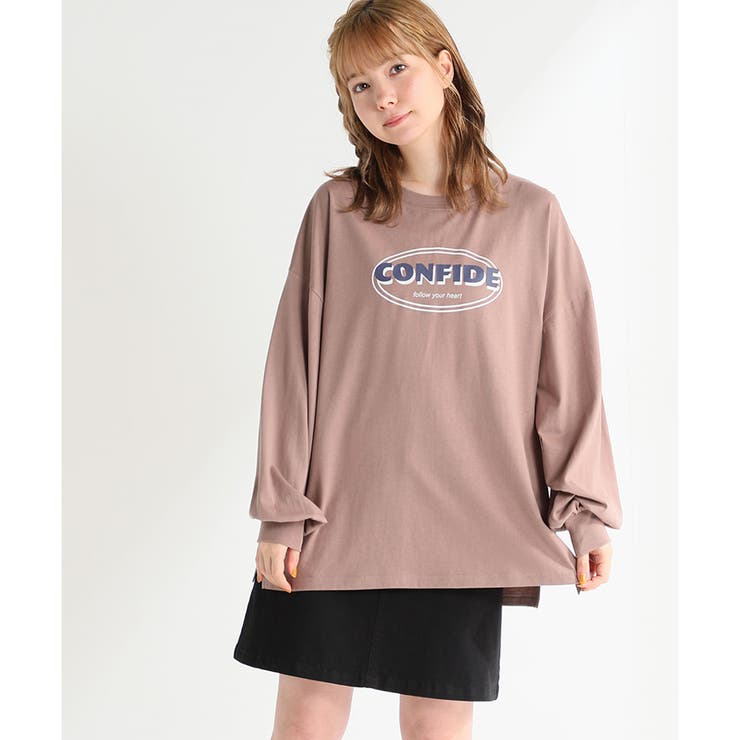 Tシャツ レディース ロンt 品番 Hnsw Honeys ハニーズ のレディースファッション通販 Shoplist ショップリスト
