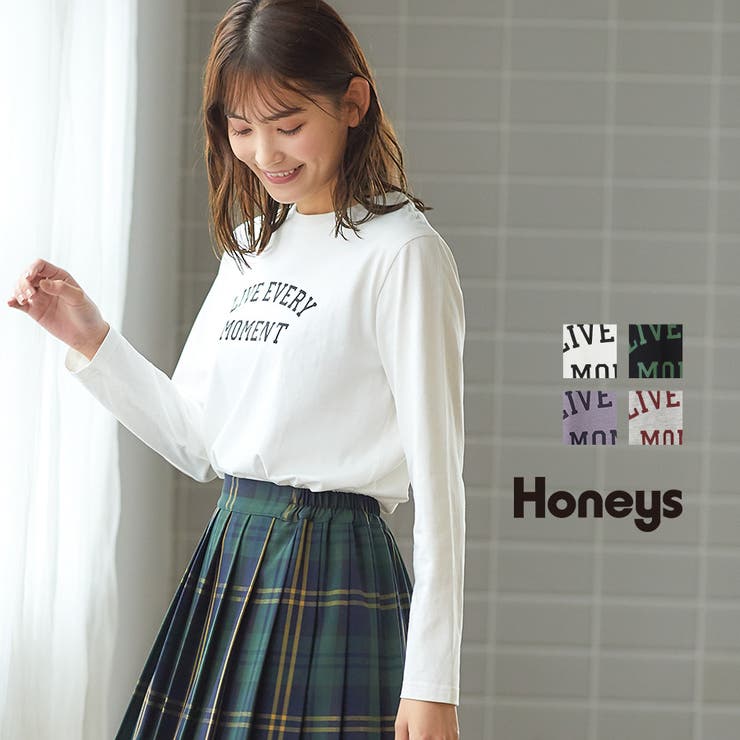 トップス Ｔシャツ ロンＴ[品番：HNSW0006301]｜Honeys（ハニーズ）のレディースファッション通販｜SHOPLIST（ショップリスト）