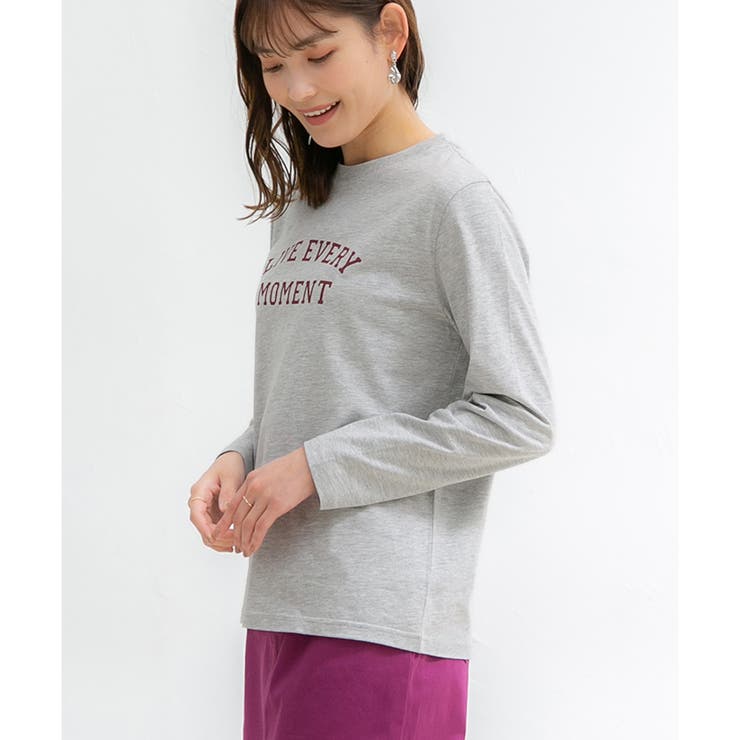 メンズ ロングＴシャツ 長袖 カットソー センターライン トップス