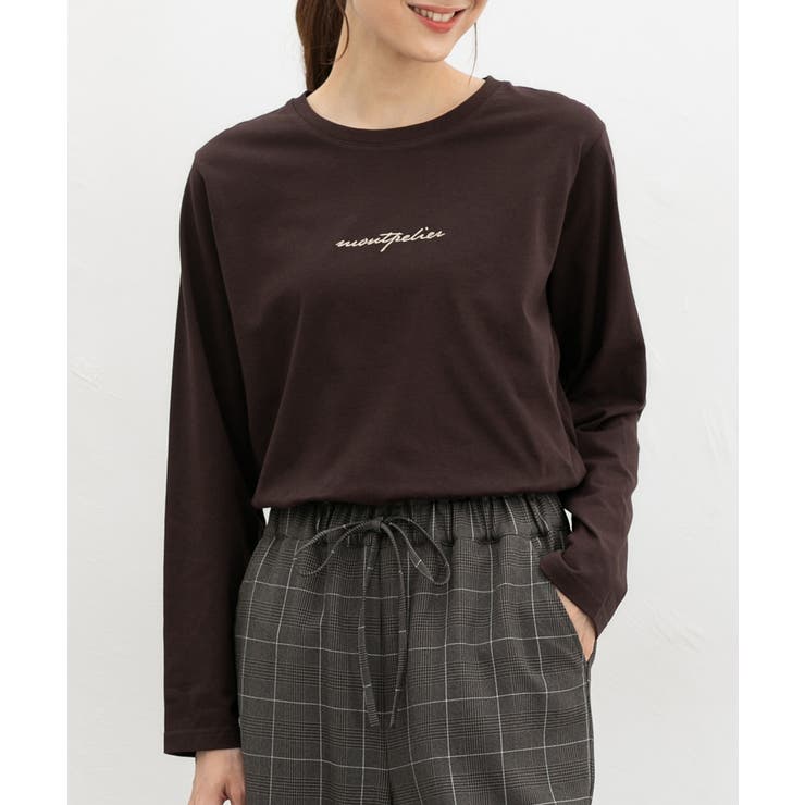 ブラウン | トップス Tシャツ ロンＴ | Honeys