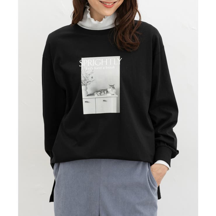 トップス Tシャツ ロンＴ | Honeys | 詳細画像4 