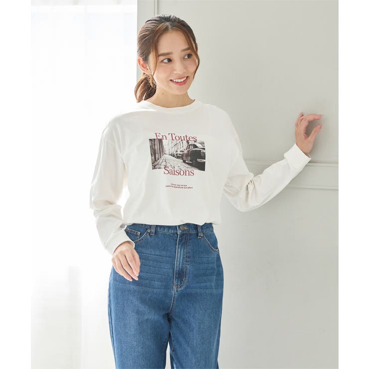 トップス Tシャツ ロンＴ | Honeys | 詳細画像4 