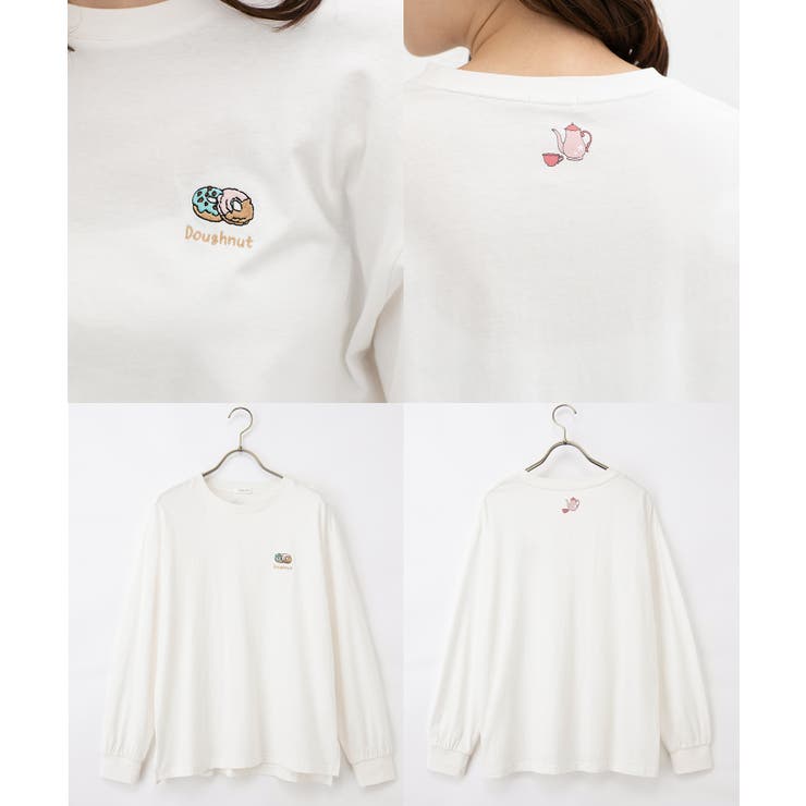 トップス Tシャツ ロンＴ | Honeys | 詳細画像4 