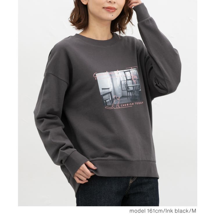 トップス スウェット 長袖 | Honeys | 詳細画像6 