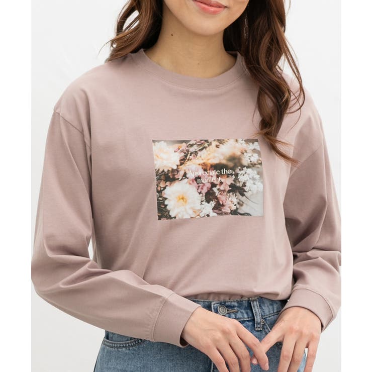 スモーキーピンク | トップス Tシャツ ロンＴ | Honeys