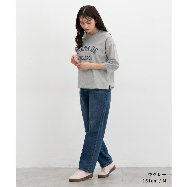 トップス Tシャツ ７分袖Tシャツ | Honeys | 詳細画像10 