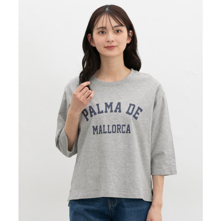 トップス Tシャツ ７分袖Tシャツ | Honeys | 詳細画像11 