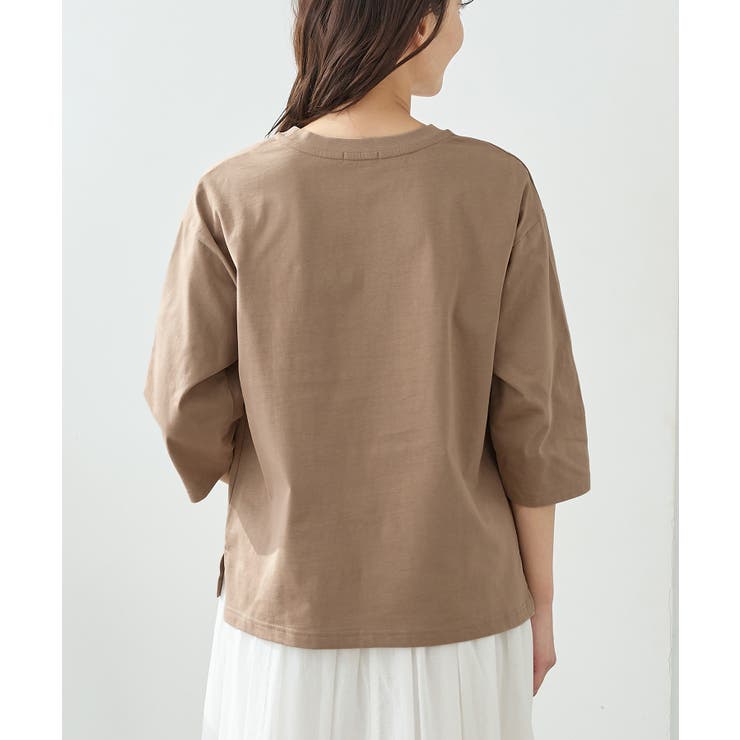 トップス Tシャツ ７分袖Tシャツ | Honeys | 詳細画像17 