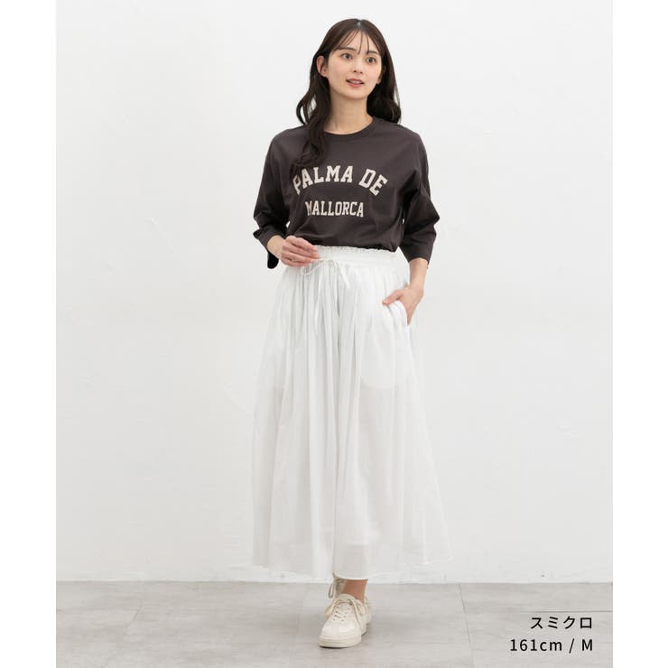 トップス Tシャツ ７分袖Tシャツ | Honeys | 詳細画像6 