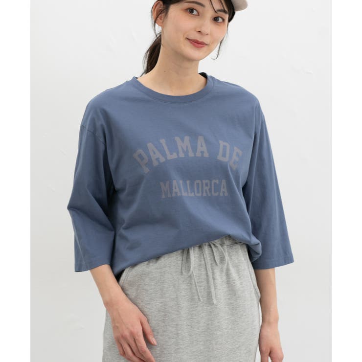 トップス Tシャツ ７分袖Tシャツ | Honeys | 詳細画像9 