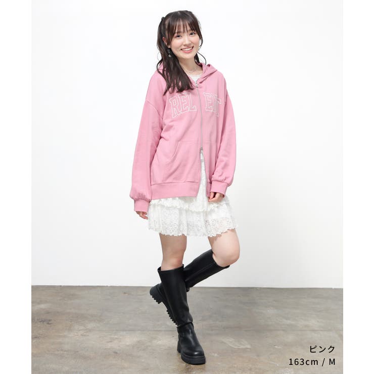 トップス パーカー ジップパーカー | Honeys | 詳細画像11 